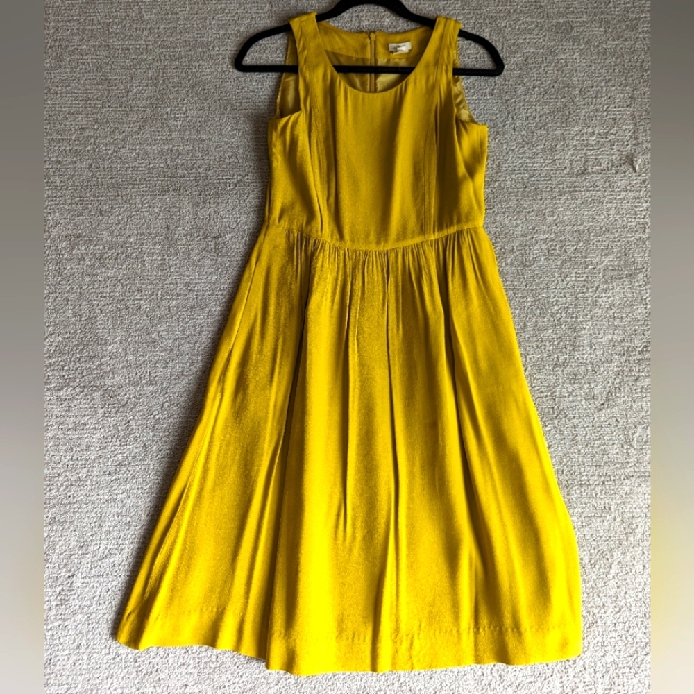 J.Crew Yellow Dress